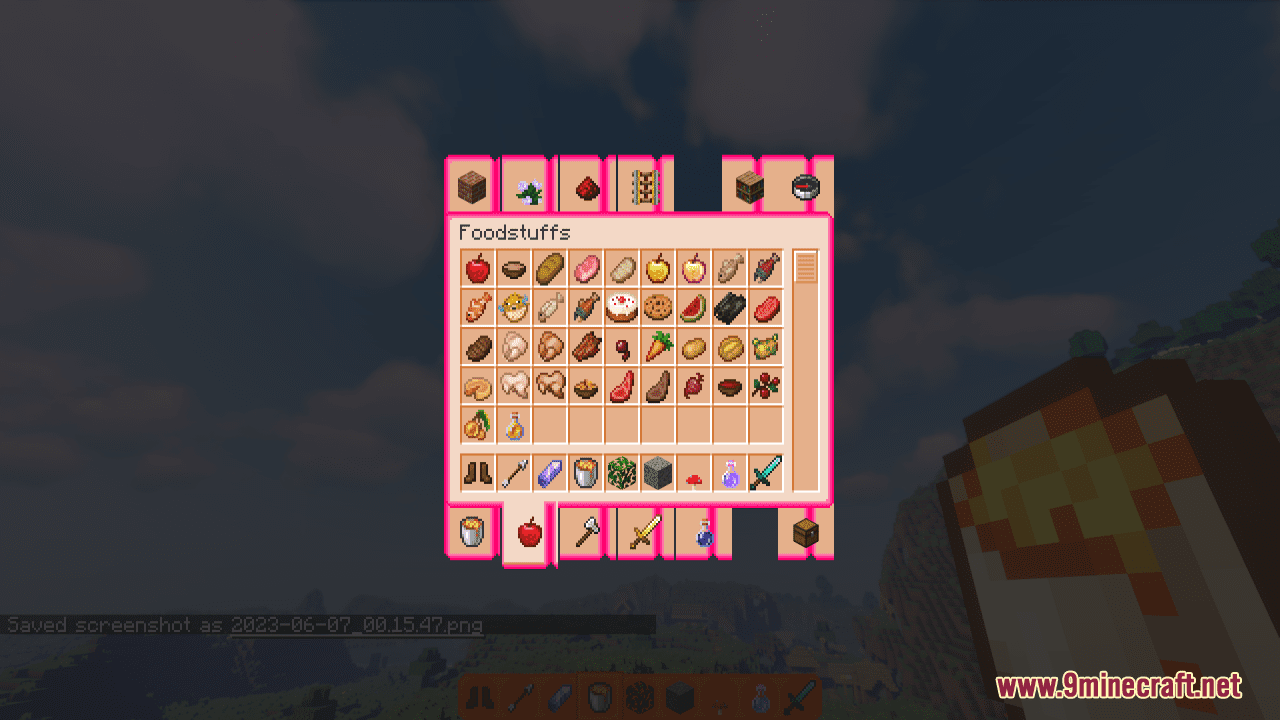 KonoSuba Custom GUI Resource Pack (1.20.6, 1.20.1) - Texture Pack 7