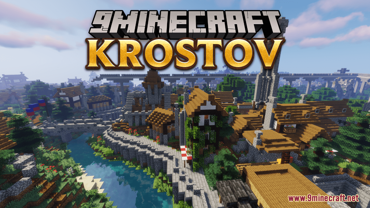 Krostov Map (1.21.1, 1.20.1) - 3 Island Cities 1