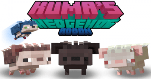 Kuma’s Hedgehog Addon (1.20) – MCPE/Bedrock Mod Thumbnail