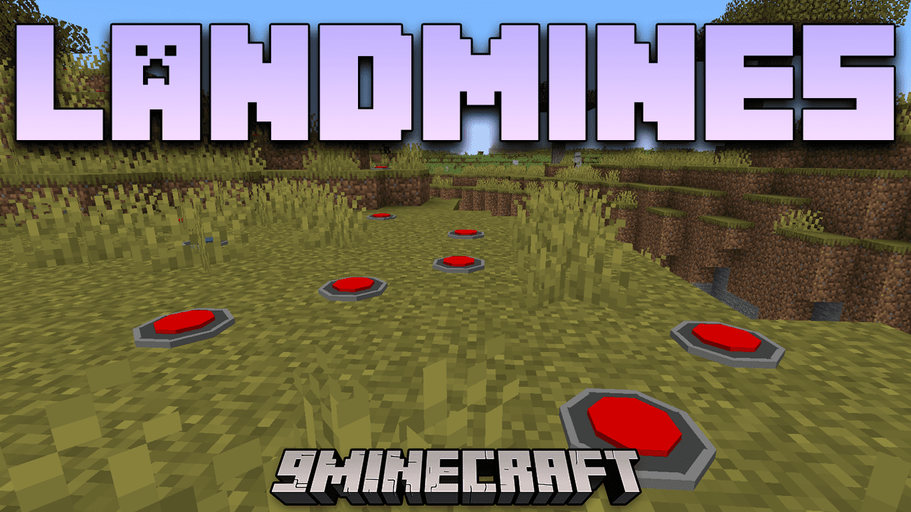 Landmines Mod (1.20.4, 1.19.4) - Be Careful With Your Steps 1