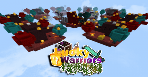 Lucky Warriors Map (1.20, 1.19) – MCPE/Bedrock Thumbnail