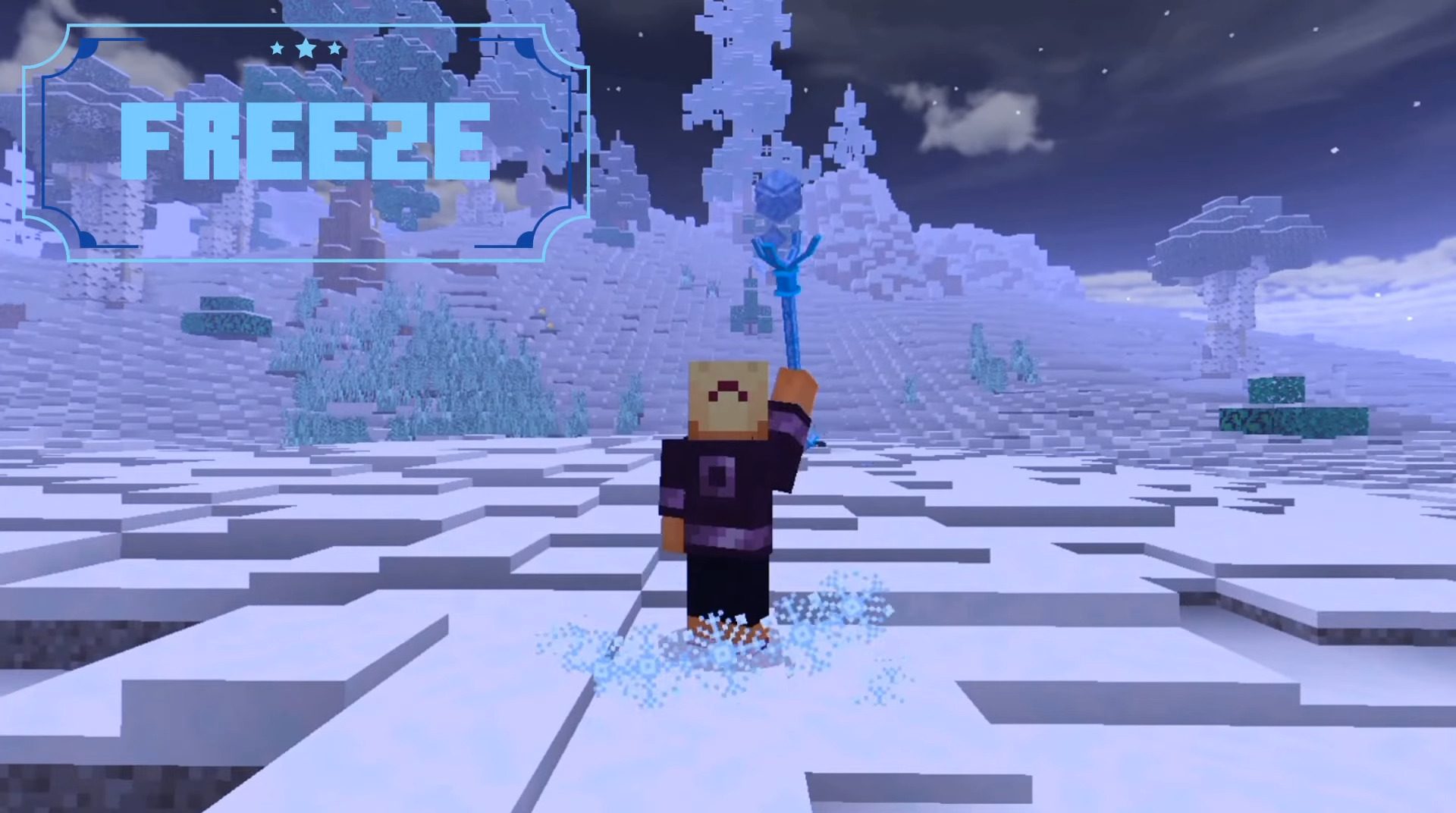 Magical Warfare: Frost Magic Addon (1.19) - MCPE/Bedrock Mod 8