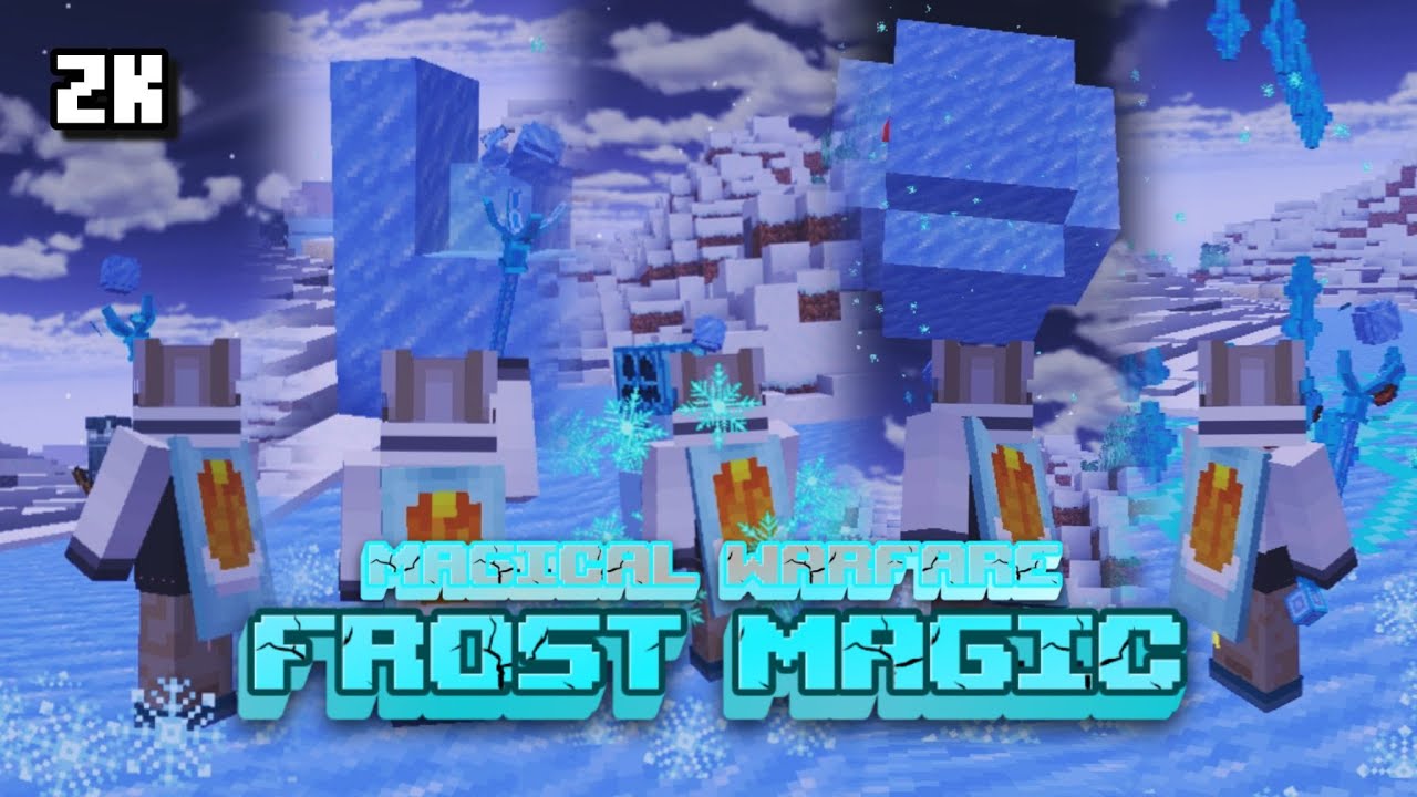 Magical Warfare: Frost Magic Addon (1.19) - MCPE/Bedrock Mod 1