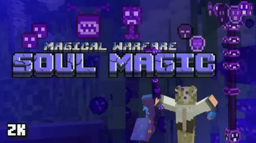 Magical Warfare: Soul Magic Addon (1.19) – MCPE/Bedrock Mod Thumbnail