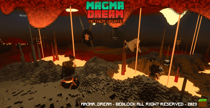 Magma Dream Addon (1.20, 1.19) - MCPE/Bedrock Mod 2