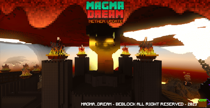 Magma Dream Addon (1.20, 1.19) - MCPE/Bedrock Mod 6