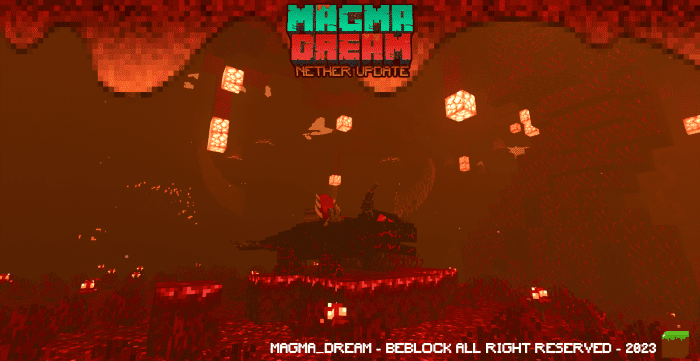 Magma Dream Addon (1.20, 1.19) - MCPE/Bedrock Mod 9