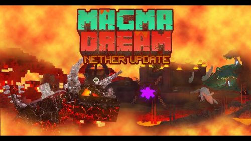 Magma Dream Addon (1.20, 1.19) – MCPE/Bedrock Mod Thumbnail