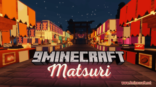 Matsuri Map (1.21.1, 1.20.1) – Japanese Festival Thumbnail