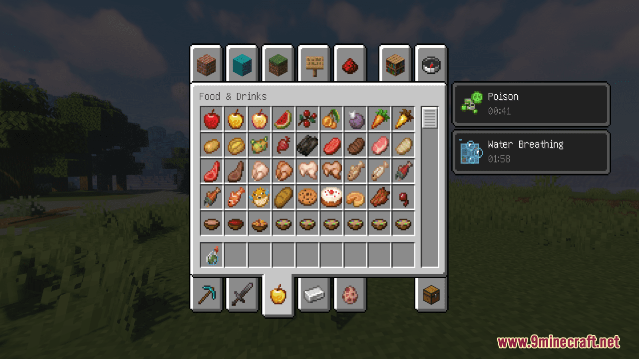 MC Earth Effects Resource Pack (1.20.6, 1.20.1) - Texture Pack 5