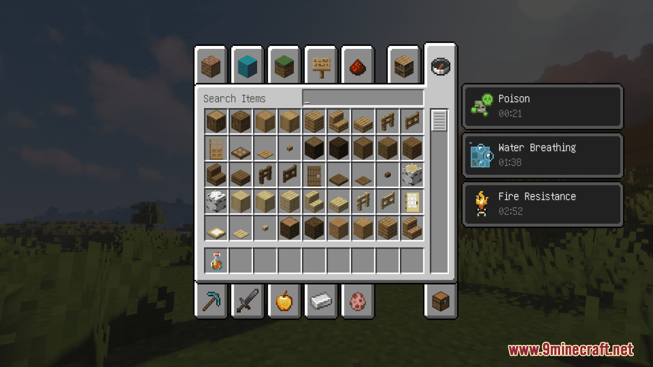 MC Earth Effects Resource Pack (1.20.6, 1.20.1) - Texture Pack 7