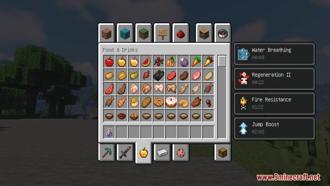 MC Earth Effects Resource Pack (1.20.6, 1.20.1) - Texture Pack 9