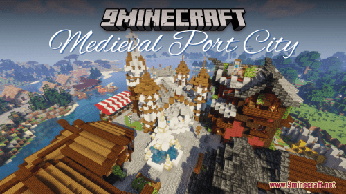 Medieval Port City Map (1.21.1, 1.20.1) – Interactive Medieval World Thumbnail
