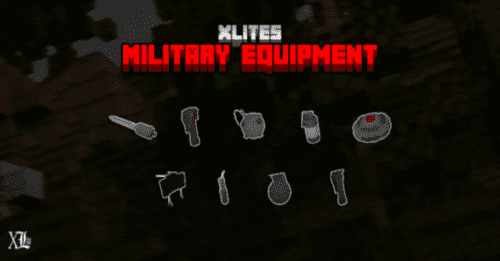 Military Equipment Addon (1.20, 1.19) – MCPE/Bedrock Mod Thumbnail