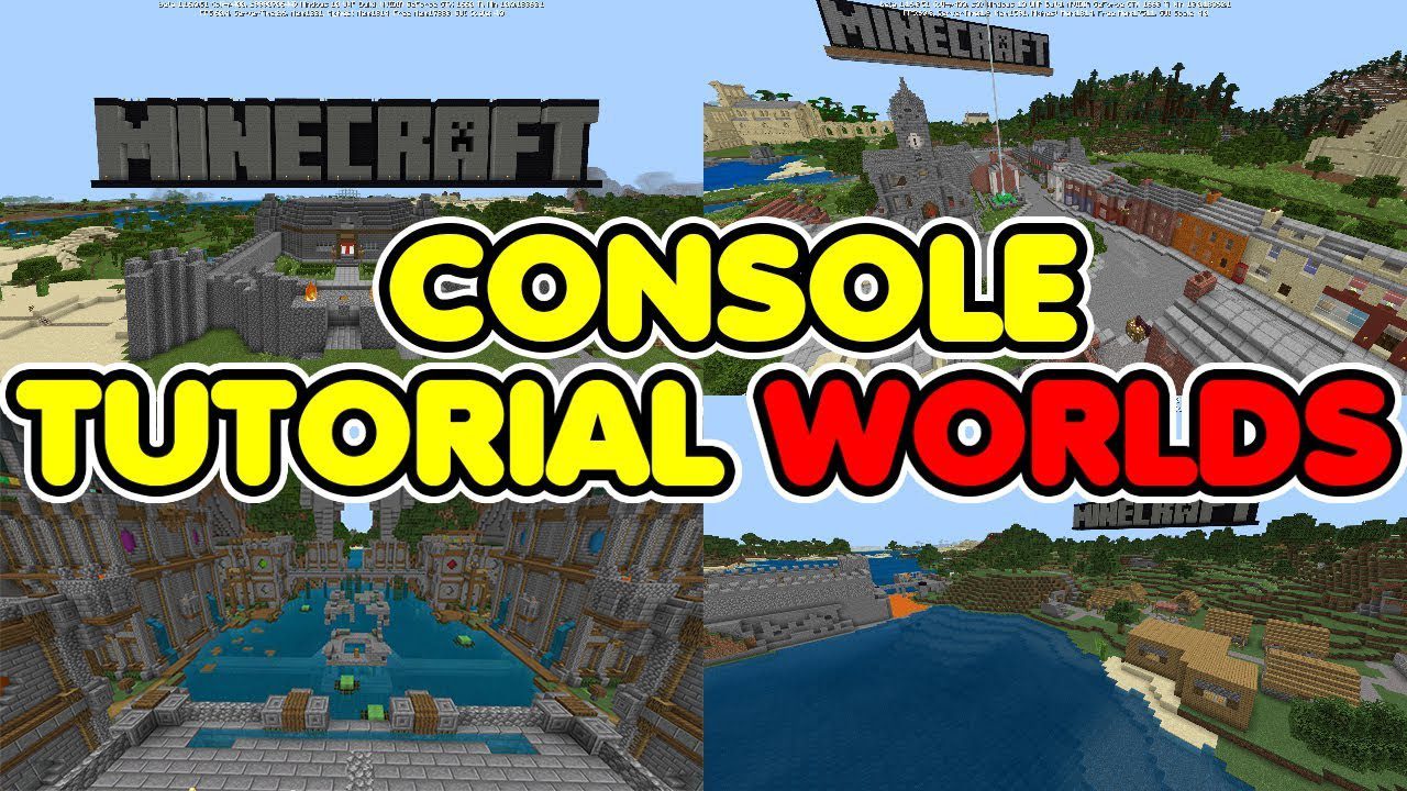 Minecraft Console Edition Tutorial World Map (1.19) - All Editions 1