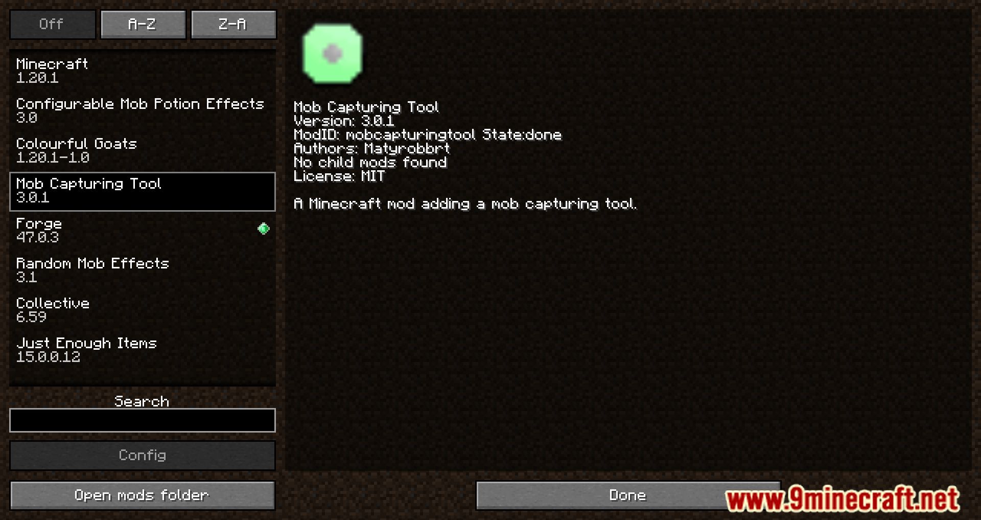 Mob Capturing Tool Mod (1.20.1, 1.19.3) - Capture A Mob 2