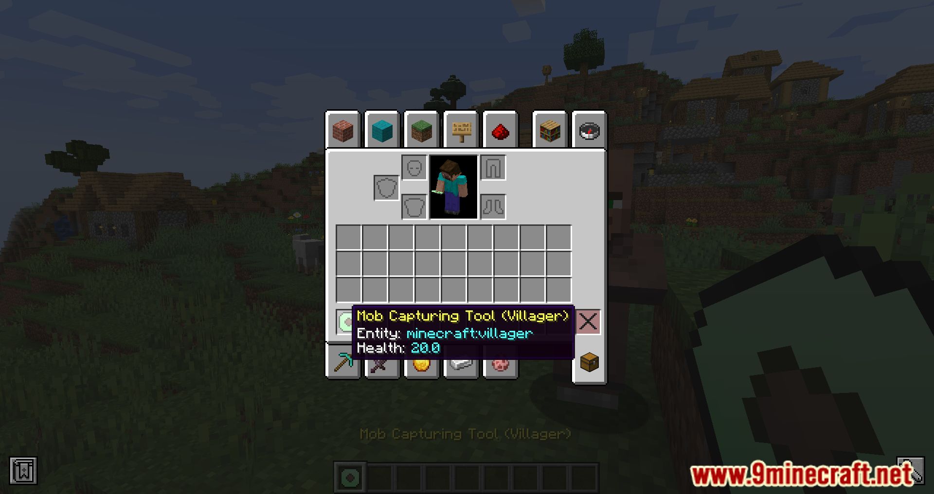 Mob Capturing Tool Mod (1.20.1, 1.19.3) - Capture A Mob 10