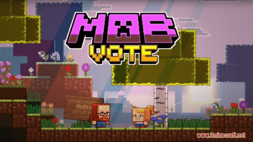 Mob Vote Resource Pack (1.20.6, 1.20.1) – Texture Pack Thumbnail