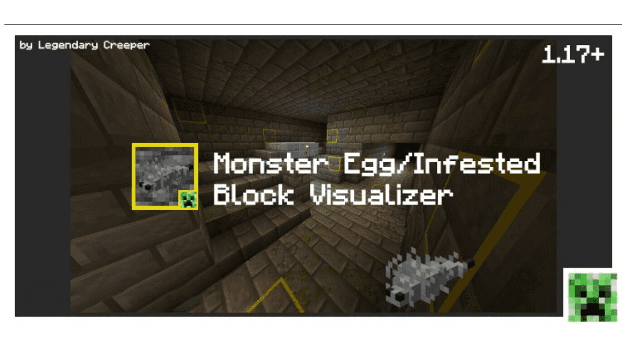 Monster Eggs - Infested Blocks Visualizer Pack (1.20, 1.19) 1