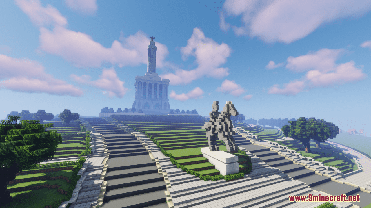 Heroes of Restoration Monument Map (1.21.1, 1.20.1)) - Amazing Recreation 3