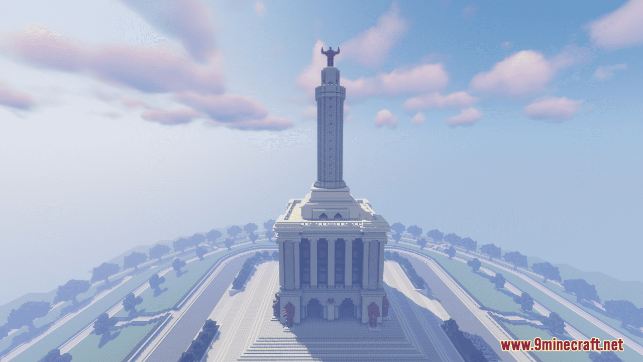 Heroes of Restoration Monument Map (1.21.1, 1.20.1)) - Amazing Recreation 5