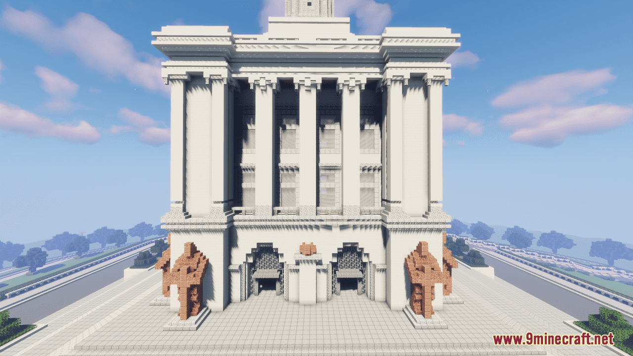 Heroes of Restoration Monument Map (1.21.1, 1.20.1)) - Amazing Recreation 8