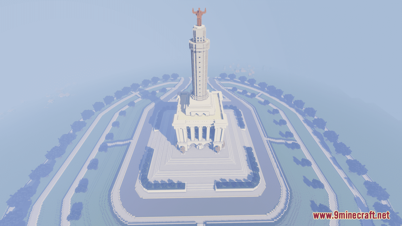 Heroes of Restoration Monument Map (1.21.1, 1.20.1)) - Amazing Recreation 10