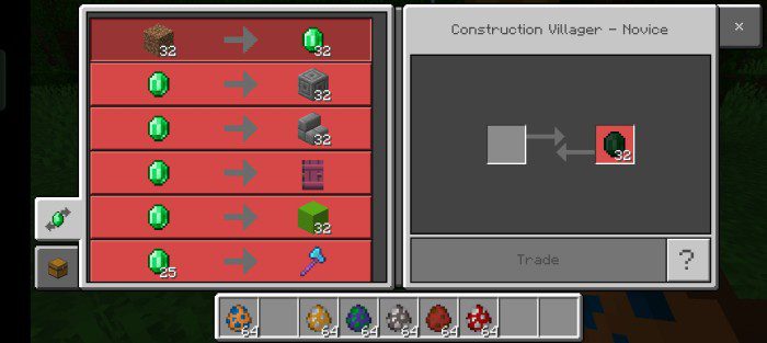 More Professions Villagers Addon (1.20, 1.19) - MCPE/Bedrock Mod 27