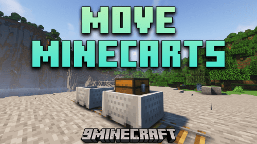 Move Minecarts Mod (1.21.1, 1.20.1) – Easily Pick Up And Move Minecarts Thumbnail