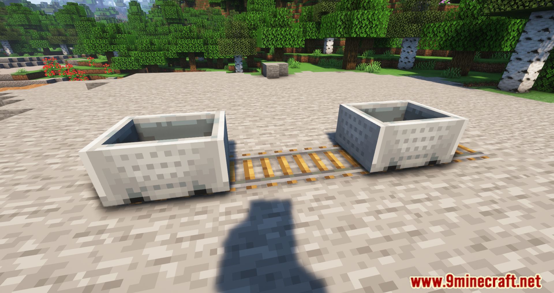 Move Minecarts Mod (1.21, 1.20.1) - Easily Pick Up And Move Minecarts 3