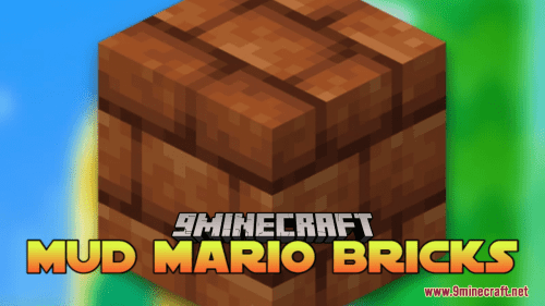 Mud Mario Bricks Resource Pack (1.20.6, 1.20.1) – Texture Pack Thumbnail