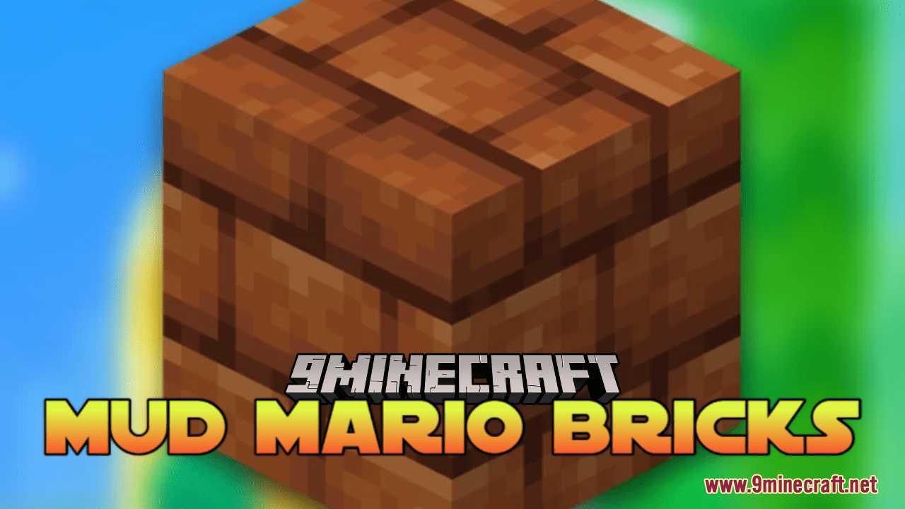 Mud Mario Bricks Resource Pack (1.20.6, 1.20.1) - Texture Pack 1