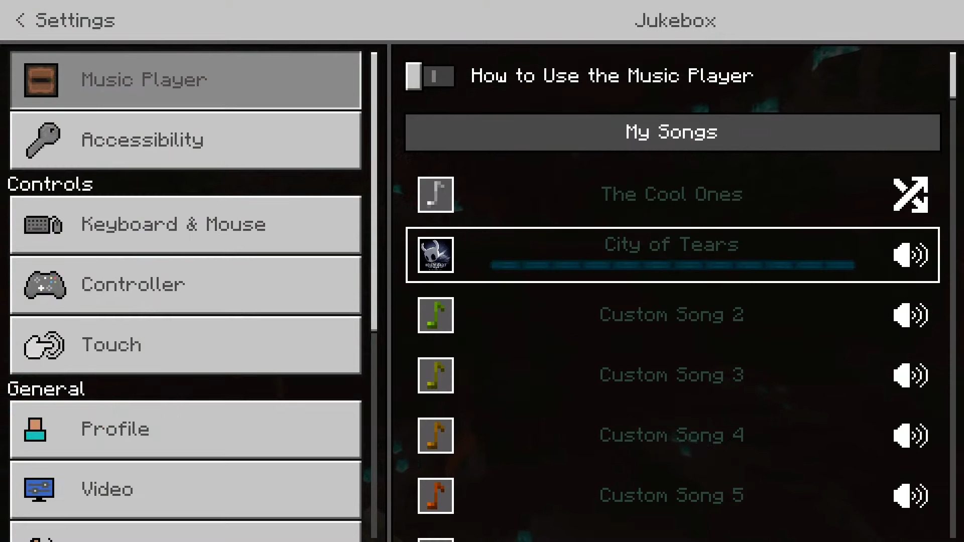 Music Player UI Lite Addon (1.20) - MCPE/Bedrock Mod 3