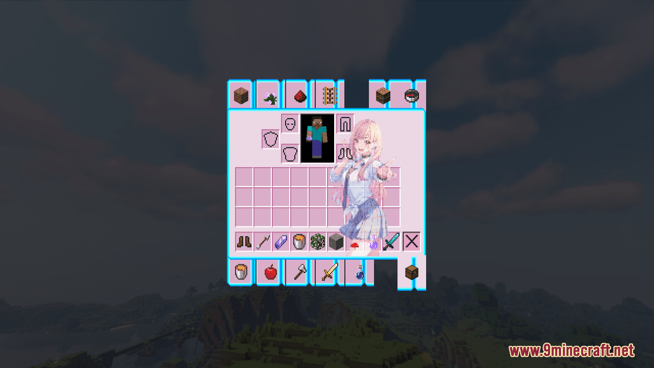 My Dress-Up Darling Custom GUI Resource Pack (1.20.6, 1.20.1) - Texture Pack 5