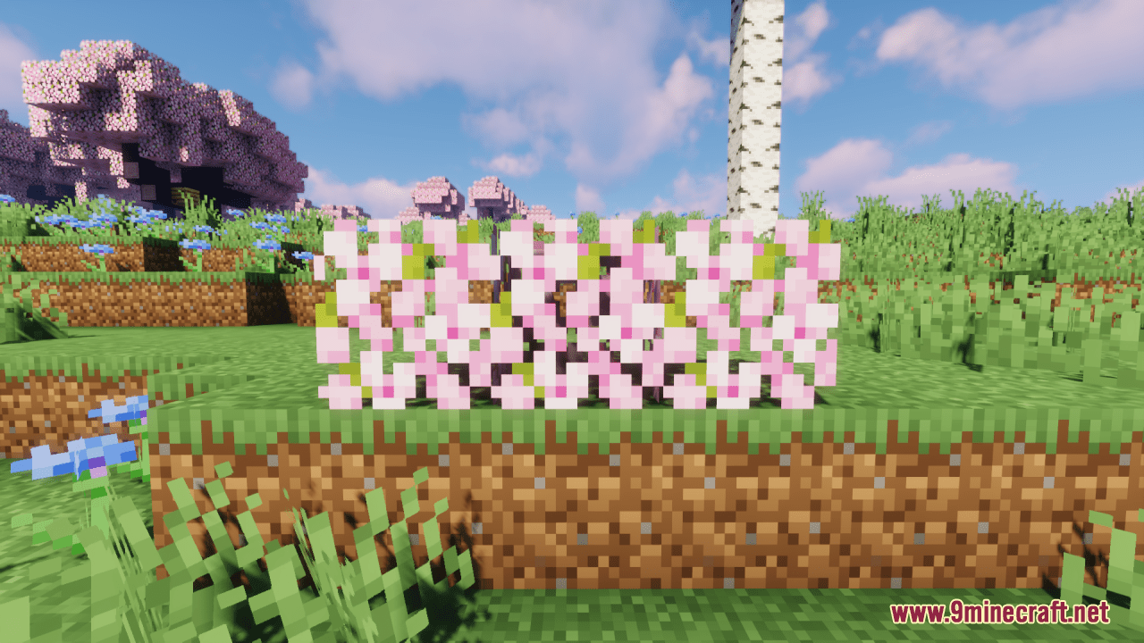 Natural Cherry Leaves Resource Pack (1.20.6, 1.20.1) - Texture Pack 9