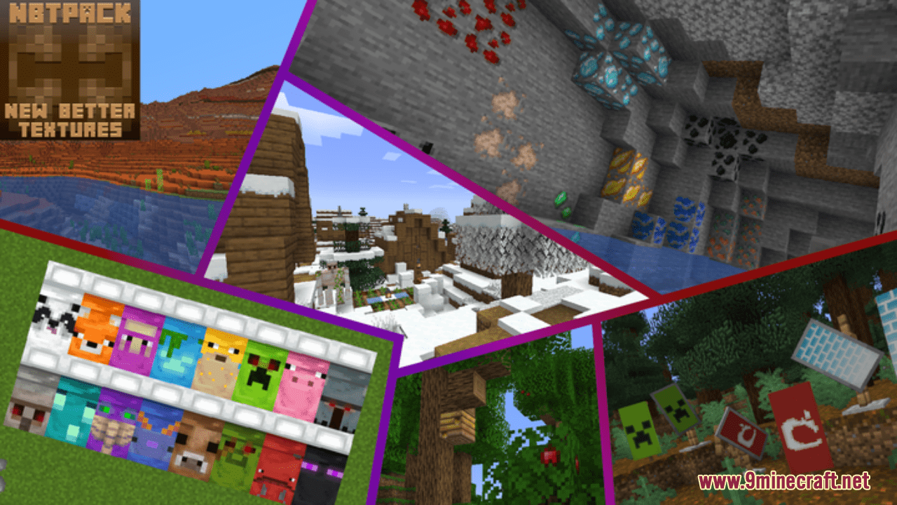 New Better Textures Resource Pack (1.20.6, 1.20.1) - Texture Pack 1