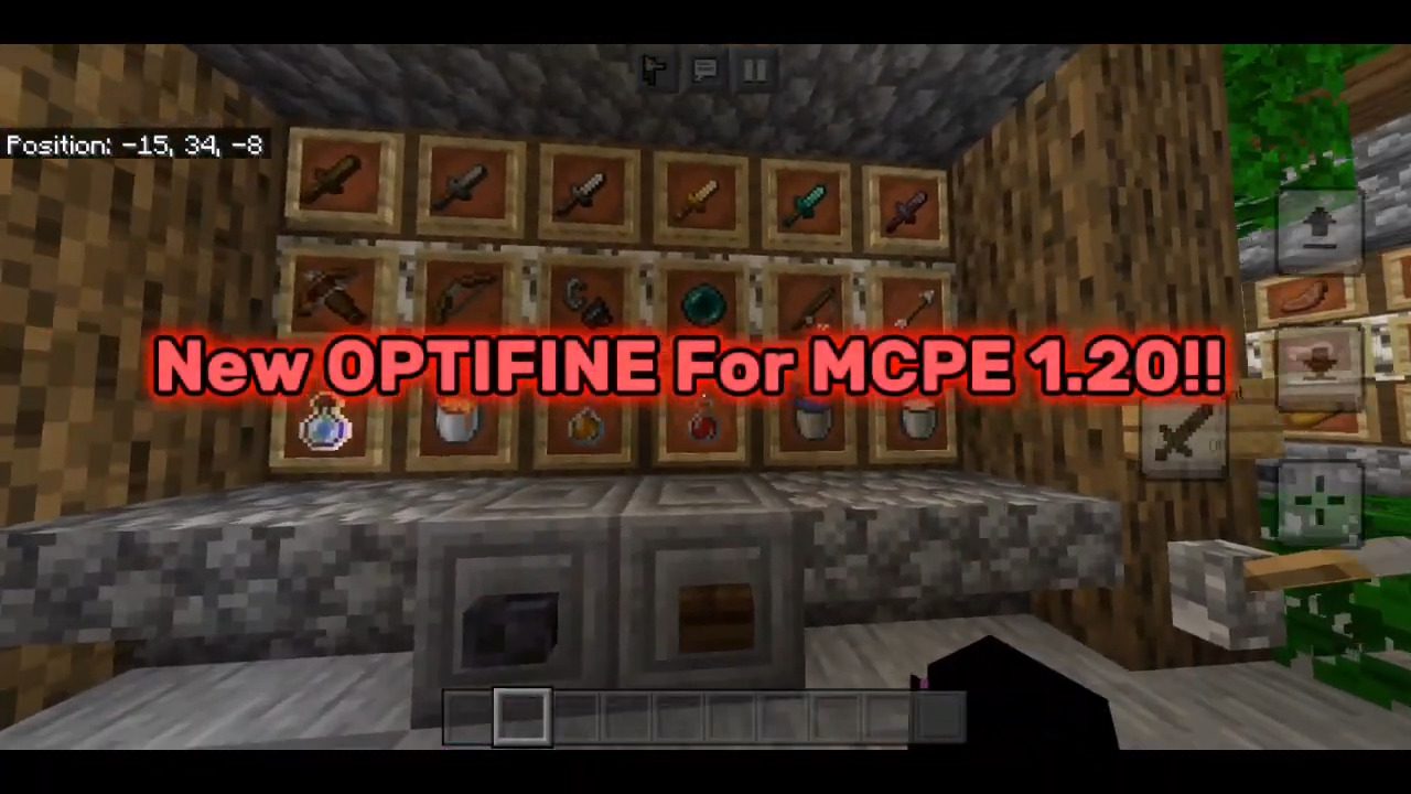New Optifine (1.20) for MCPE/Bedrock - No Lag, Clean Textures 3