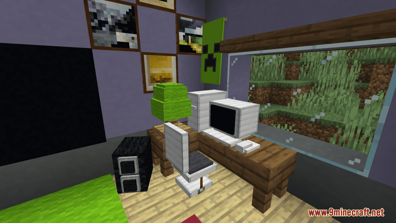 Nice Bedroom Map (1.21.1, 1.20.1) - A Cozy Bedroom Design 5