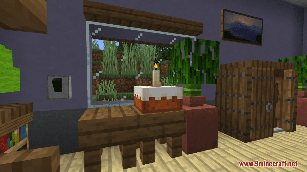 Nice Bedroom Map (1.21.1, 1.20.1) - A Cozy Bedroom Design 6