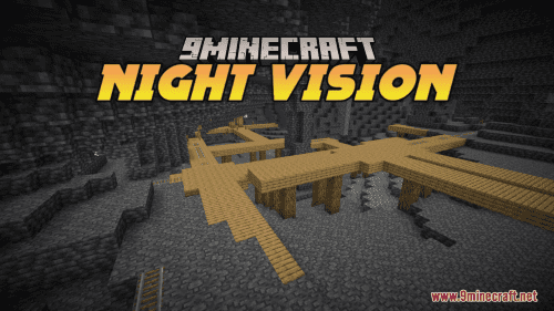 Night Vision Resource Pack (1.20.6, 1.20.1) – Texture Pack Thumbnail