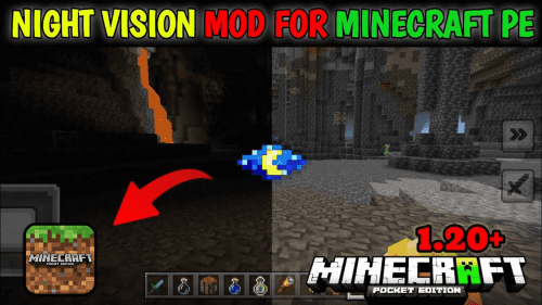 Night Vision Texture Pack (1.20) – Full Bright Thumbnail