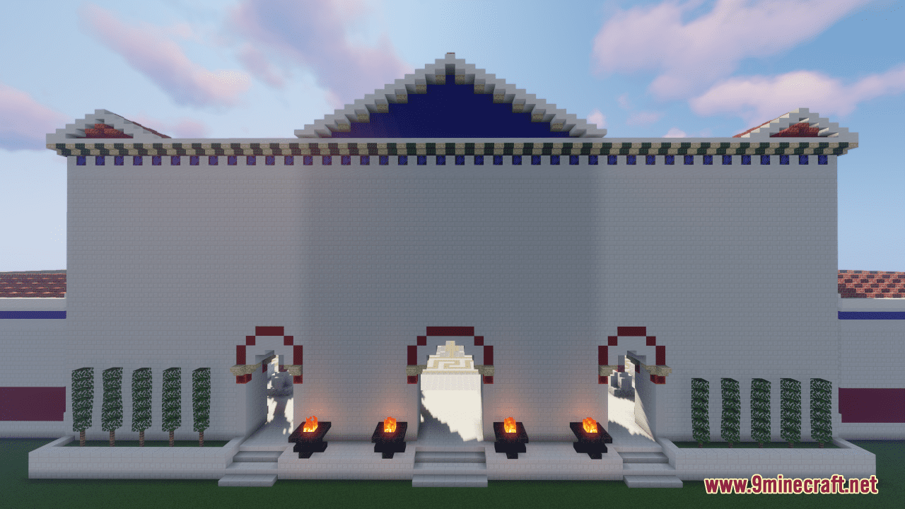 Nymphaeum of Metillus Map (1.21.1, 1.20.1) - Roman Fountain 2