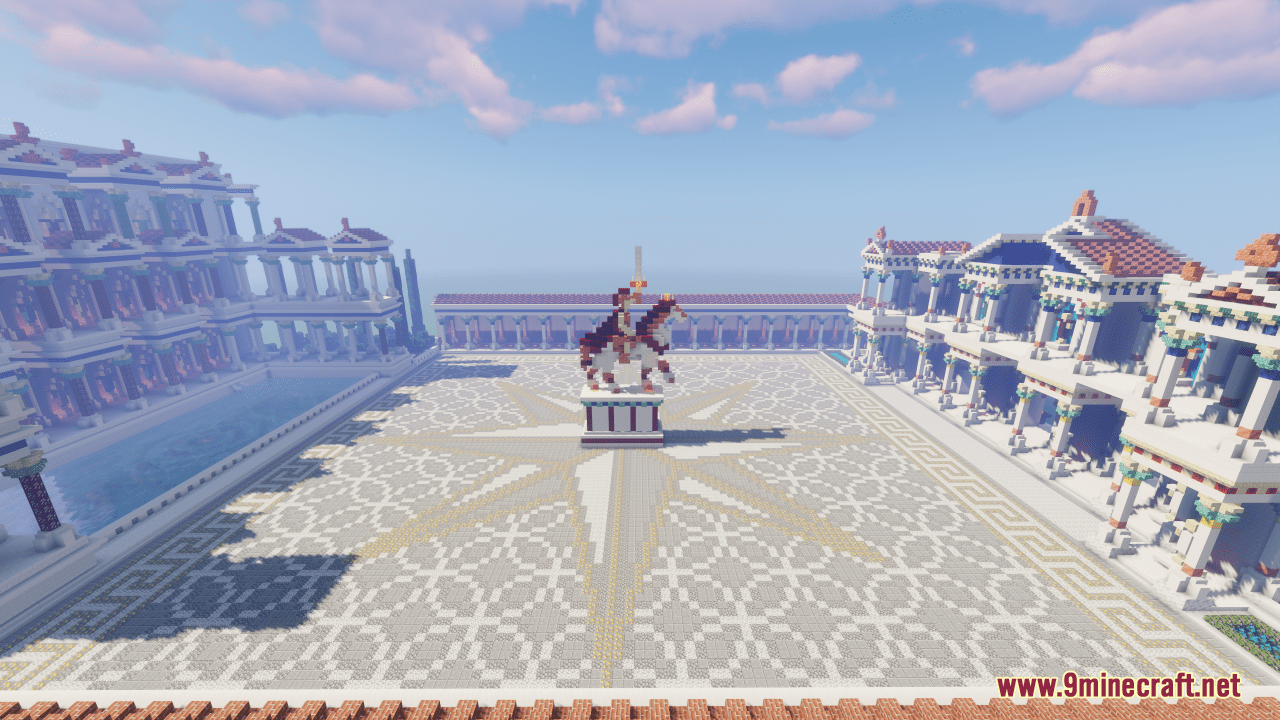 Nymphaeum of Metillus Map (1.21.1, 1.20.1) - Roman Fountain 11