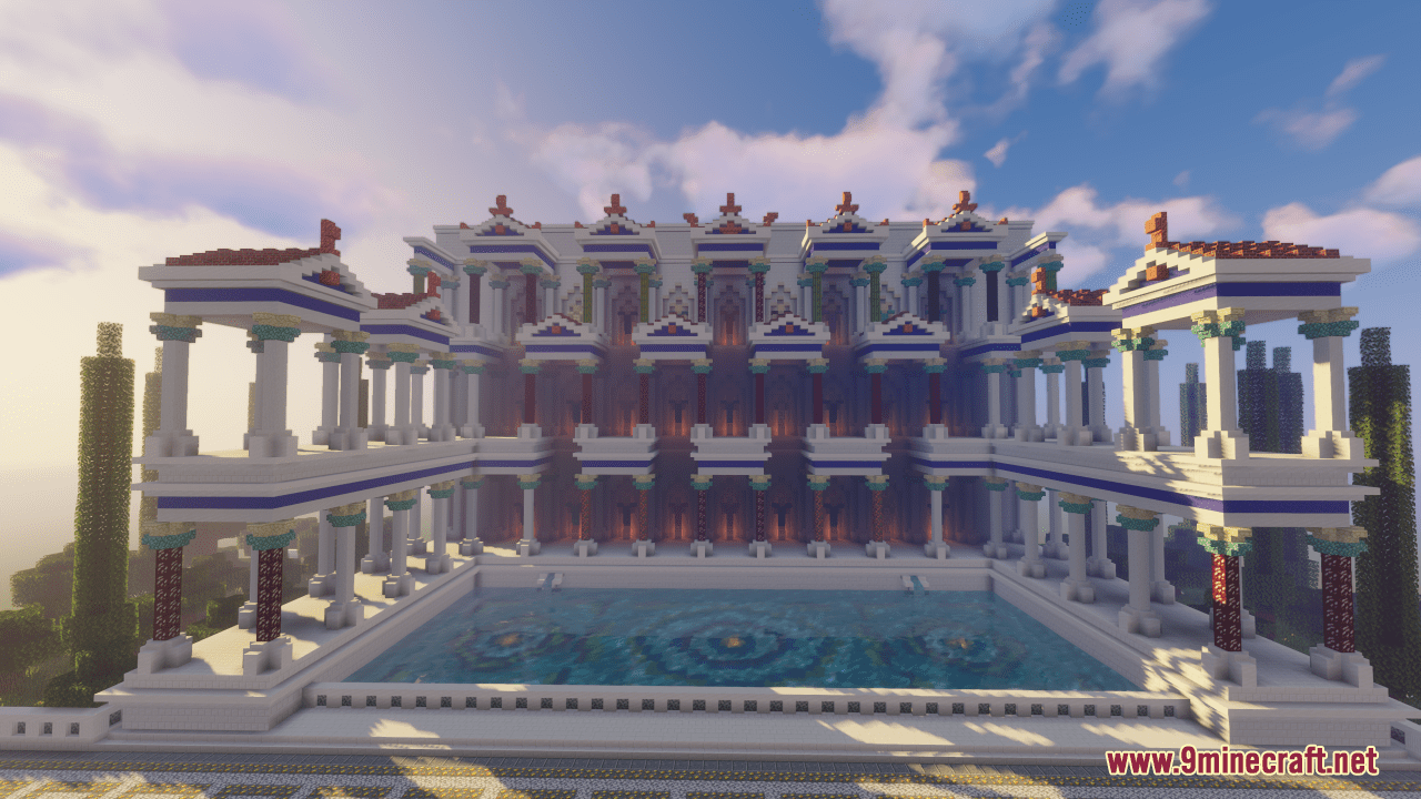 Nymphaeum of Metillus Map (1.21.1, 1.20.1) - Roman Fountain 6