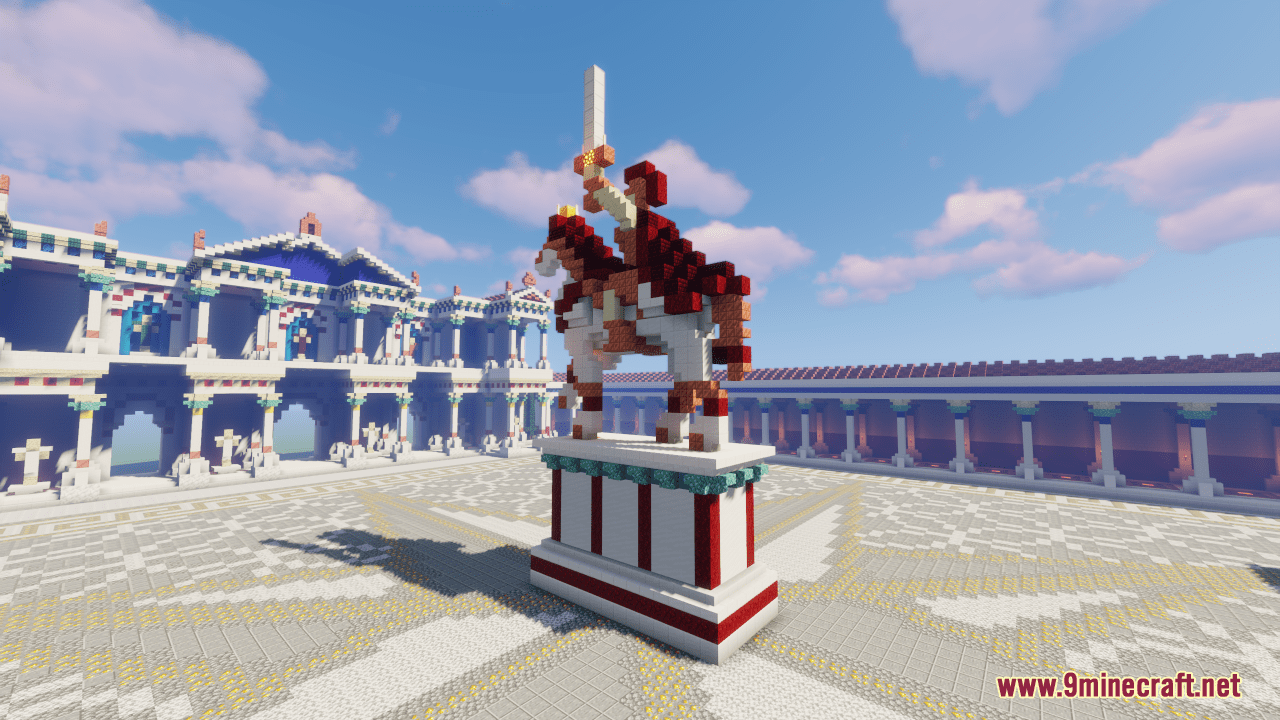 Nymphaeum of Metillus Map (1.21.1, 1.20.1) - Roman Fountain 10