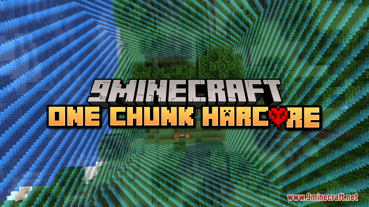 One Chunk Hardcore Map (1.21.1, 1.20.1) - One Chunk But It's Hardcore 1