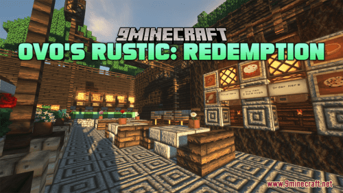 Ovo’s Rustic: Redemption Resource Pack (1.20.4, 1.19.4) – Texture Pack Thumbnail