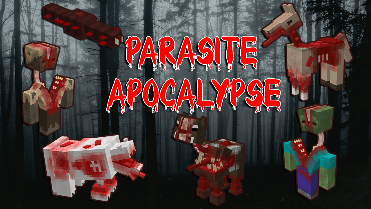 Parasite Apocalypse Addon (1.20) - MCPE/Bedrock Mod 1
