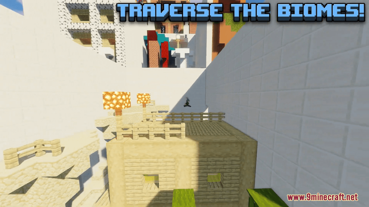 Parkour Pyramid Mini Map (1.21.1, 1.20.1) - Half The Size, Twice The Fun 4