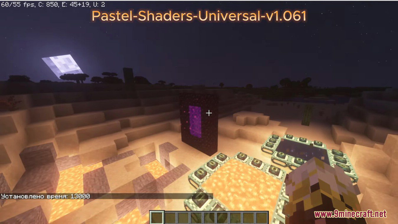 Pastel Shaders (1.21, 1.20.1) - Multiple Color Presets, Clear Starry Nights 11